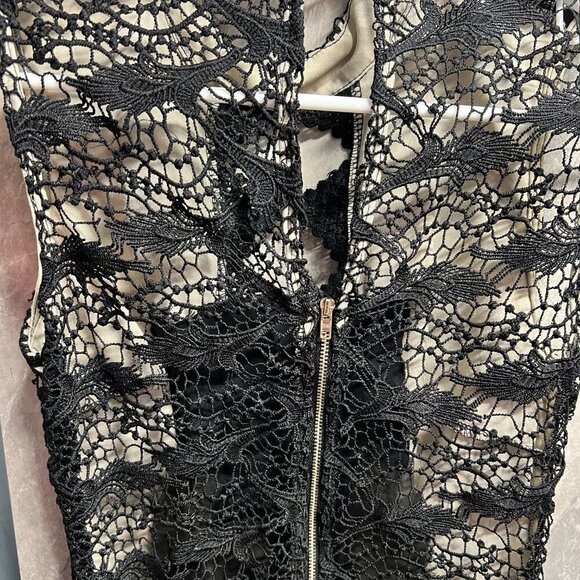 Sexy Lace Black Pantsuit - Picture 3 of 5